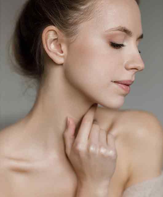 beauty model Skincare Concept Wellness